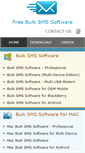 Mobile Screenshot of freebulksmssoftware.com